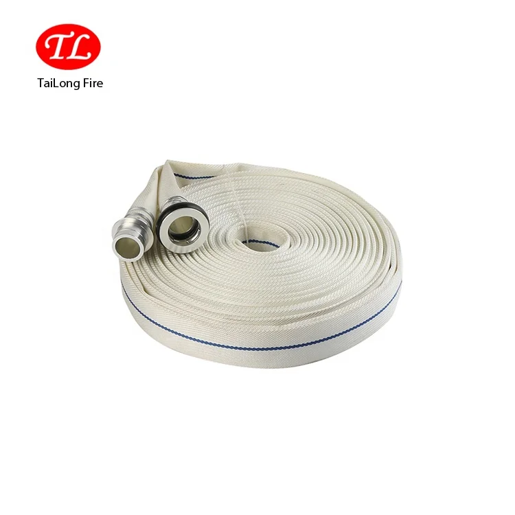 
TL Single Jacket Firefighting Hose PVC Lined Fire Hose 