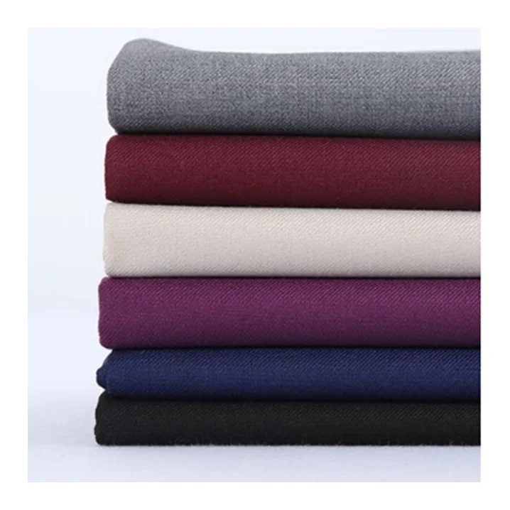 Английский selvedge саржа 80 20 Смешанная клетчатая вискозная полиэфирная ткань для мужчин