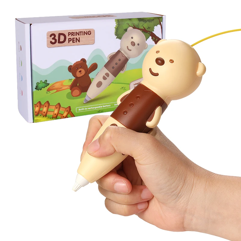 JER diy led gift blank 3d pen for kids rewrit acrylic refill half $ 3d printer pen for kids gift