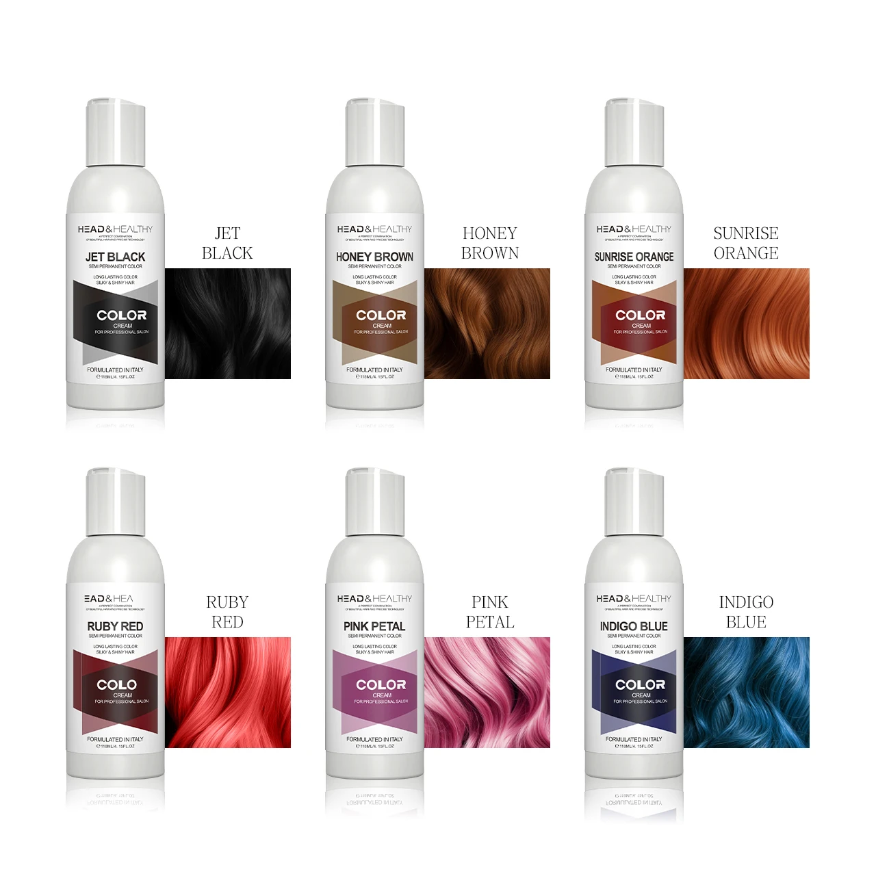 Premium organic professional wholesale hair dye