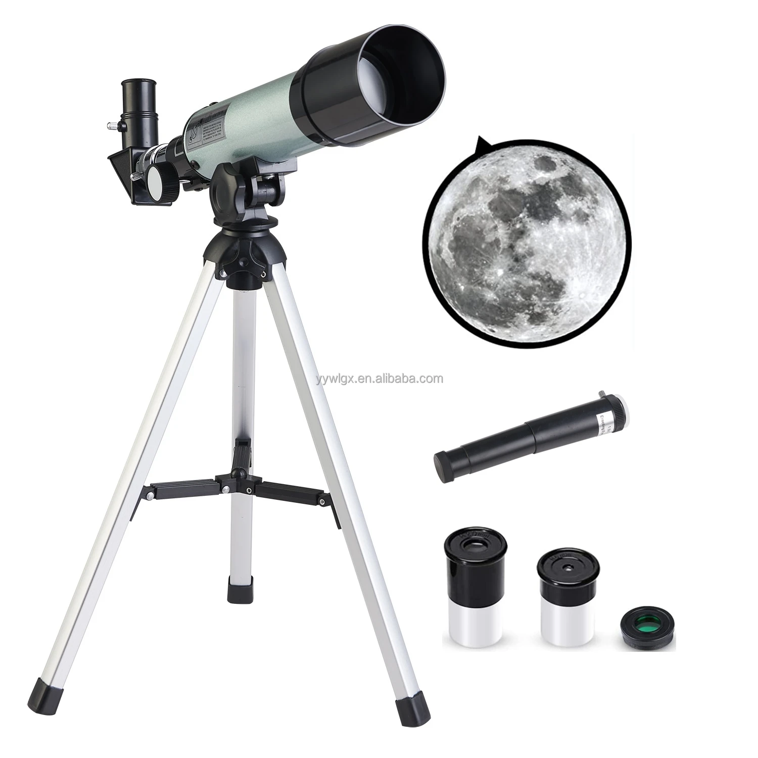 F36050m Optical Instruments 1.5x Erector children Telescpo Telescope Astronomical For Sale
