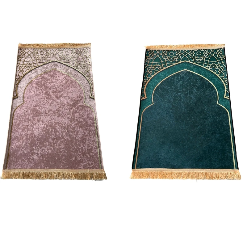Hot selling Wholesales factory Muslim Prayer Rug  Prayer Rug mosque carpet Cheney Prayer Mat Islamism Rug