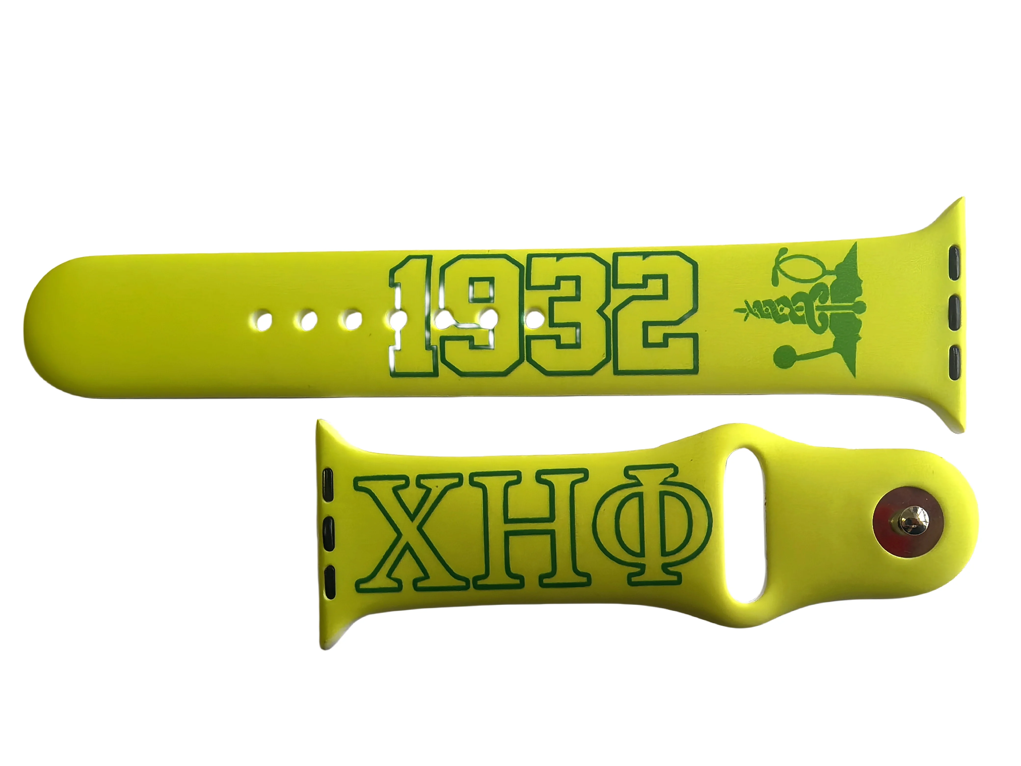 Zeta Греческая группа силиконовый ремешок для часов индивидуальный логотип