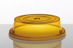 Restaurant use 10inch PC Plate Covers Customized Oval food plate cover  with High Quality