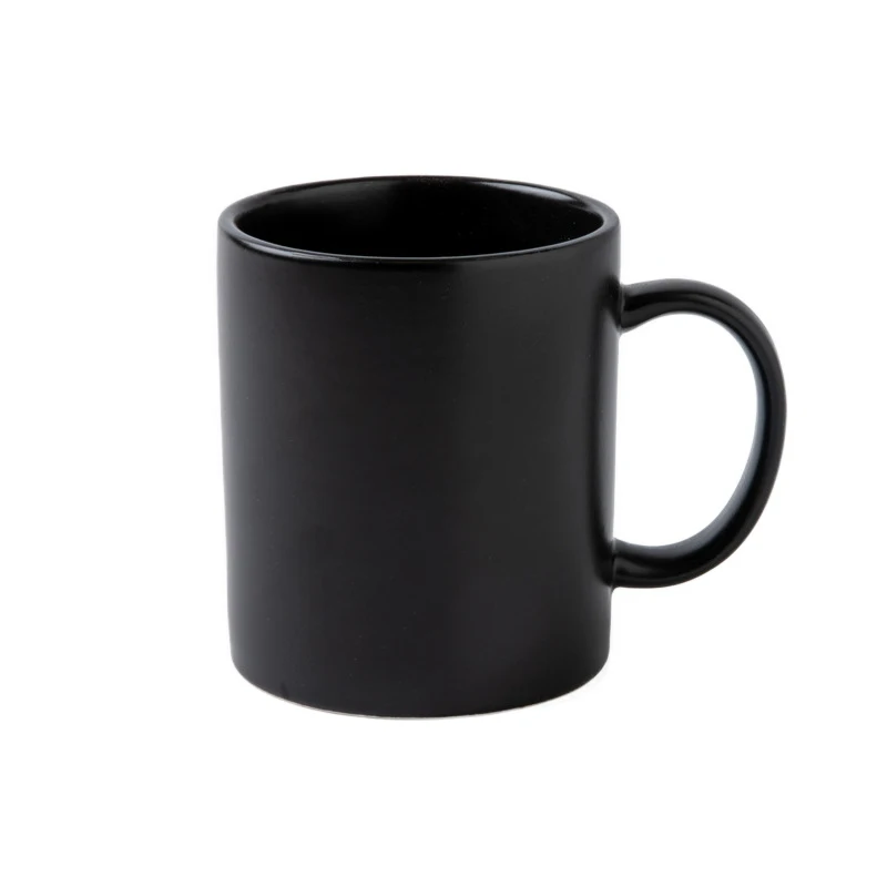 Matte Finish Mug Creative Ceramic Coffee Cup Ideal for Advertising and Gifting Logo Engraving Available