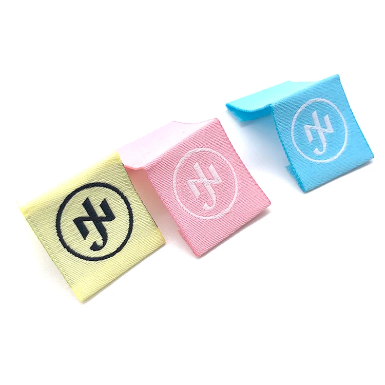 T-Shirt Hem Tag Custom Woven Label Tagsfor Clothes
