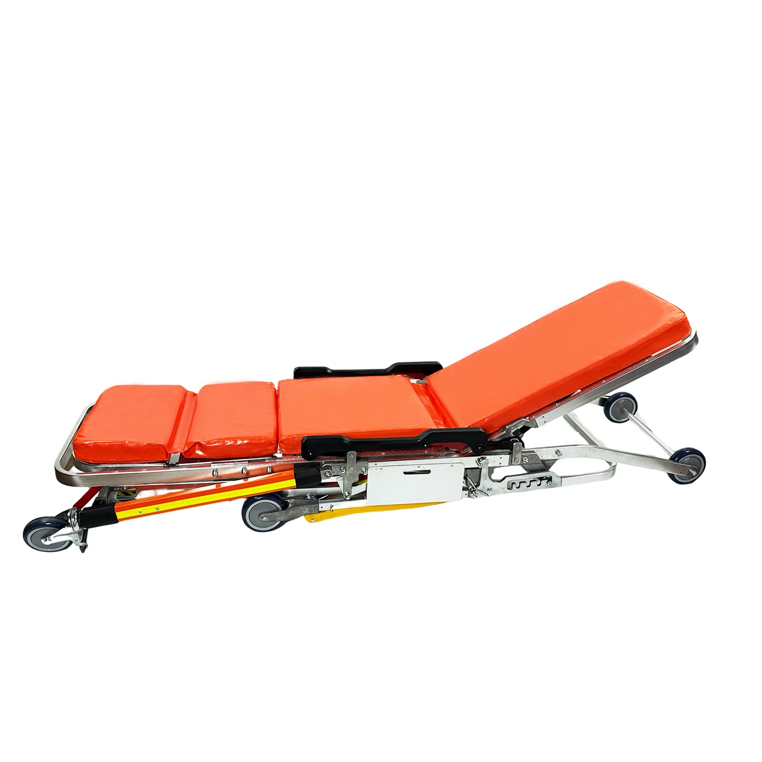 Aluminum Alloy Folding Emergency Ambulance Patient  Stretcher Trolley Patient transfer bed Ambulance Stretcher Chair