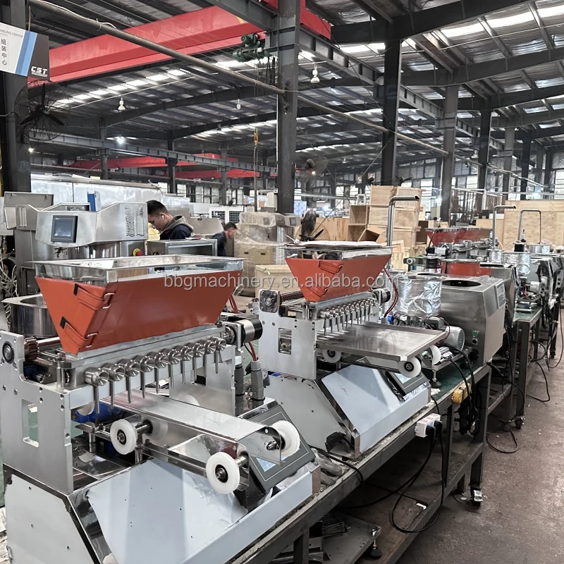 Small factory lollipop candy making machine lollipop candy depositor