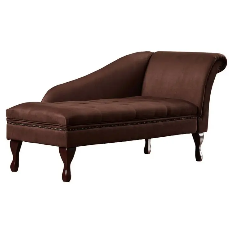 modern classic luxury velvet tufted chaise lounge furniture chair sofa
