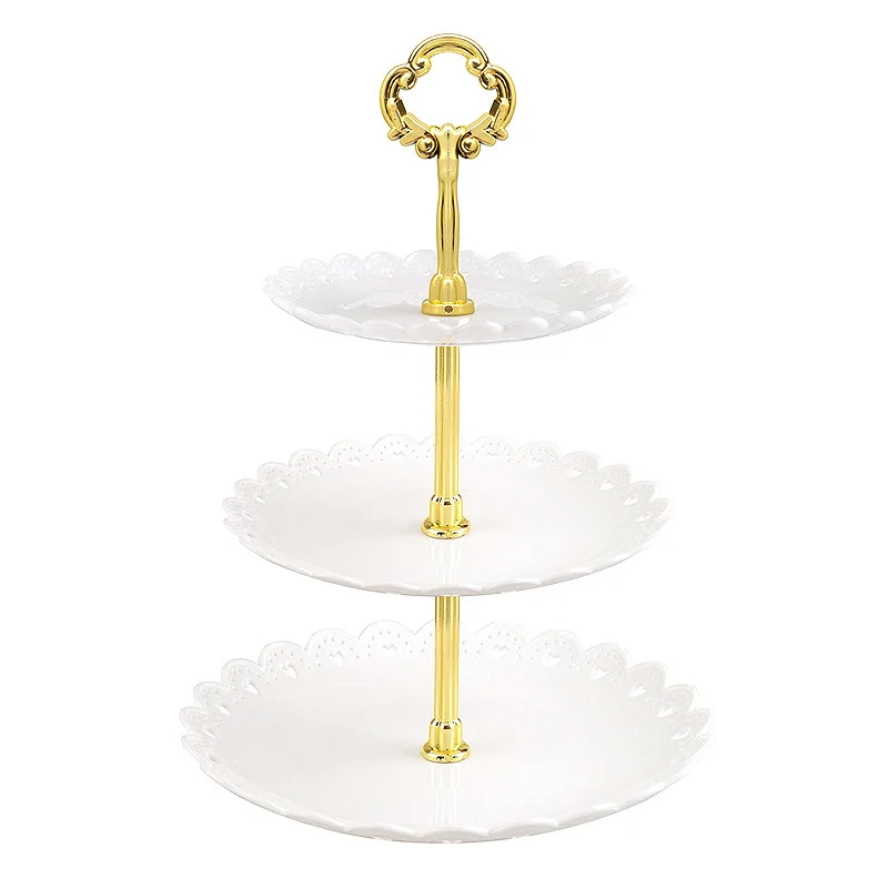 Hot Sales 3 Tier Party Cake Display Stand Wedding Party Cake Stand Dessert Display Stand