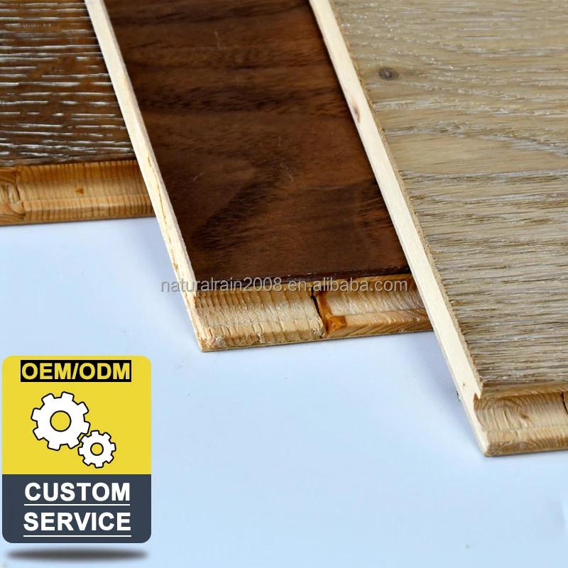 18 mm Chinese High Gloss Ab Timber Wood Hardwood Floor Bandsaw Cut Oak Engineered Flooring