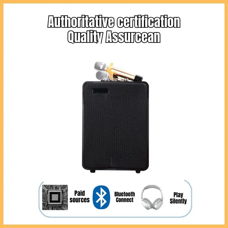 KINGMUSICO V308 - 2.1 Channel Bluetooth Audio Set - Home Theater Karaoke System with Big Foam Soft EVA Foam Baby Puzzle Mat