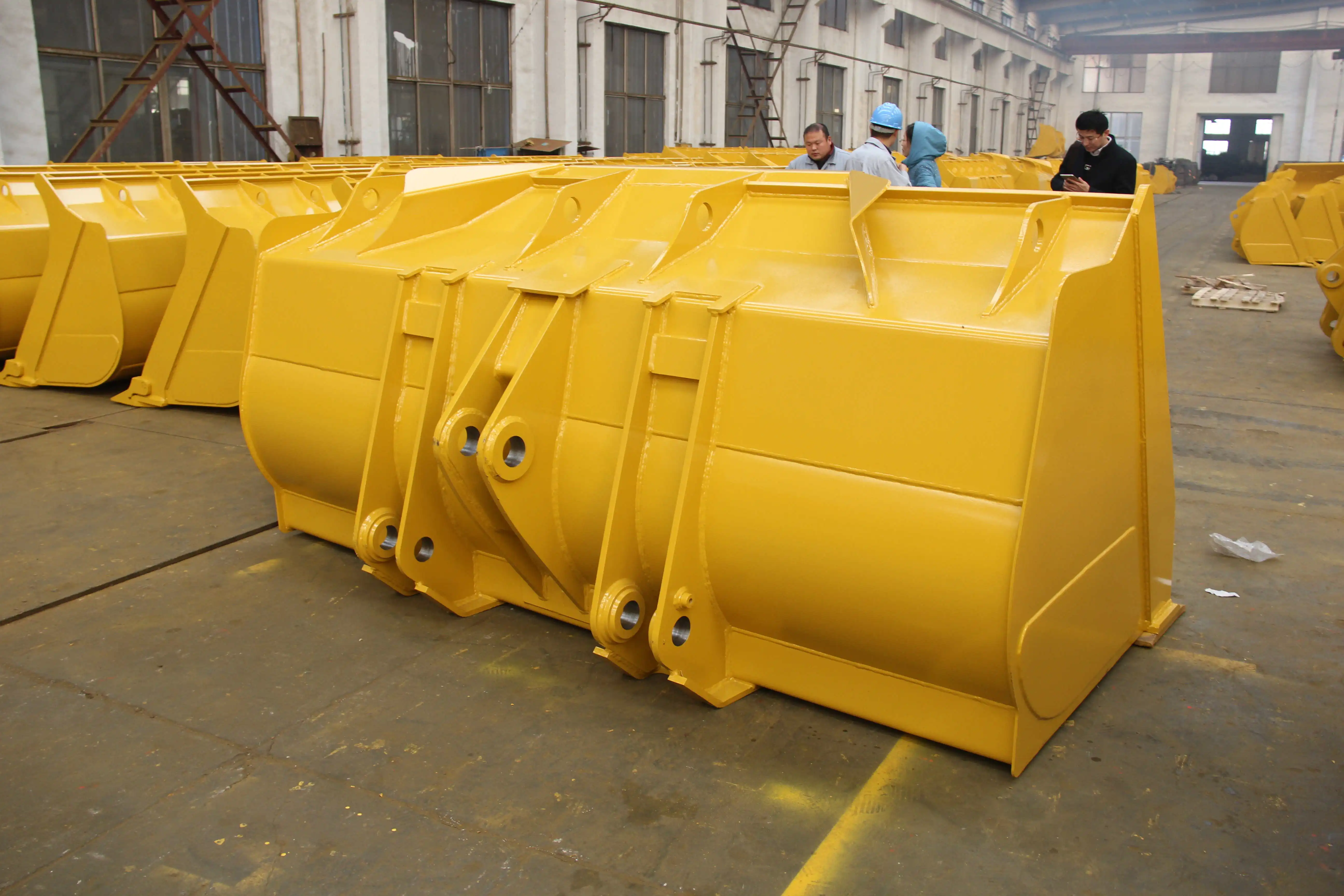 Excavator 30tons Wheel Loader Skeleton Bucket Double Bevel Flat Cutting Edge Loader Cutting Edge For Caterpillar