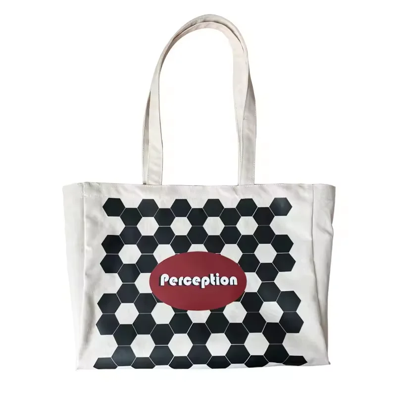 durable canvas tote boat bag large wholesale price reusable bag cotton printing tote vest bag