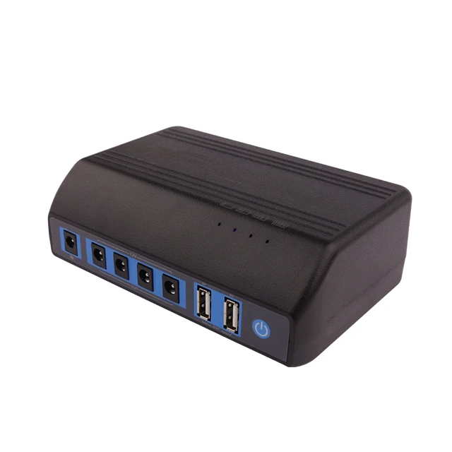 Аккумулятор высокой мощности 18650 с несколькими выходами USB 5 в постоянного тока 12 В мини внешний аккумулятор для светодиодной ленты световых игрушек системы хранения солнечной энергии