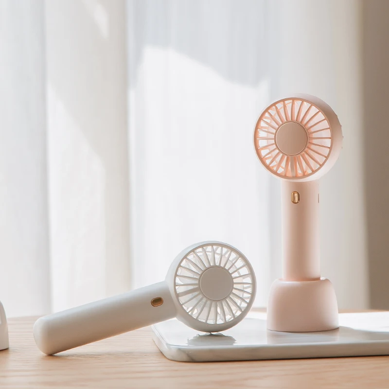 Electric Handheld Fan USB Rechargeable Mini Outdoor Portable Air Cooling Fan