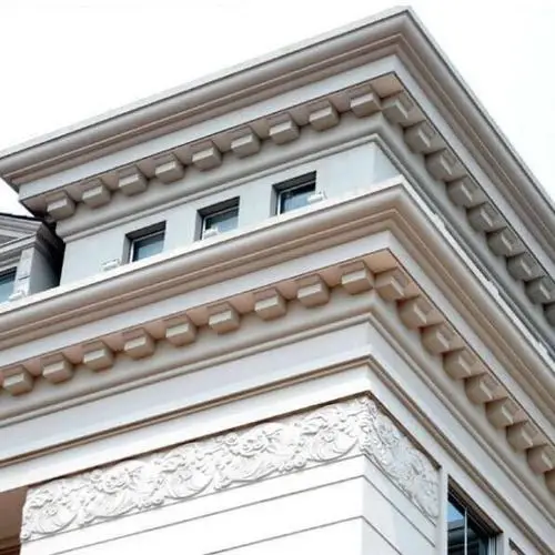 excellent quality customization  wall face decorative lines exterior eps eaves moldings