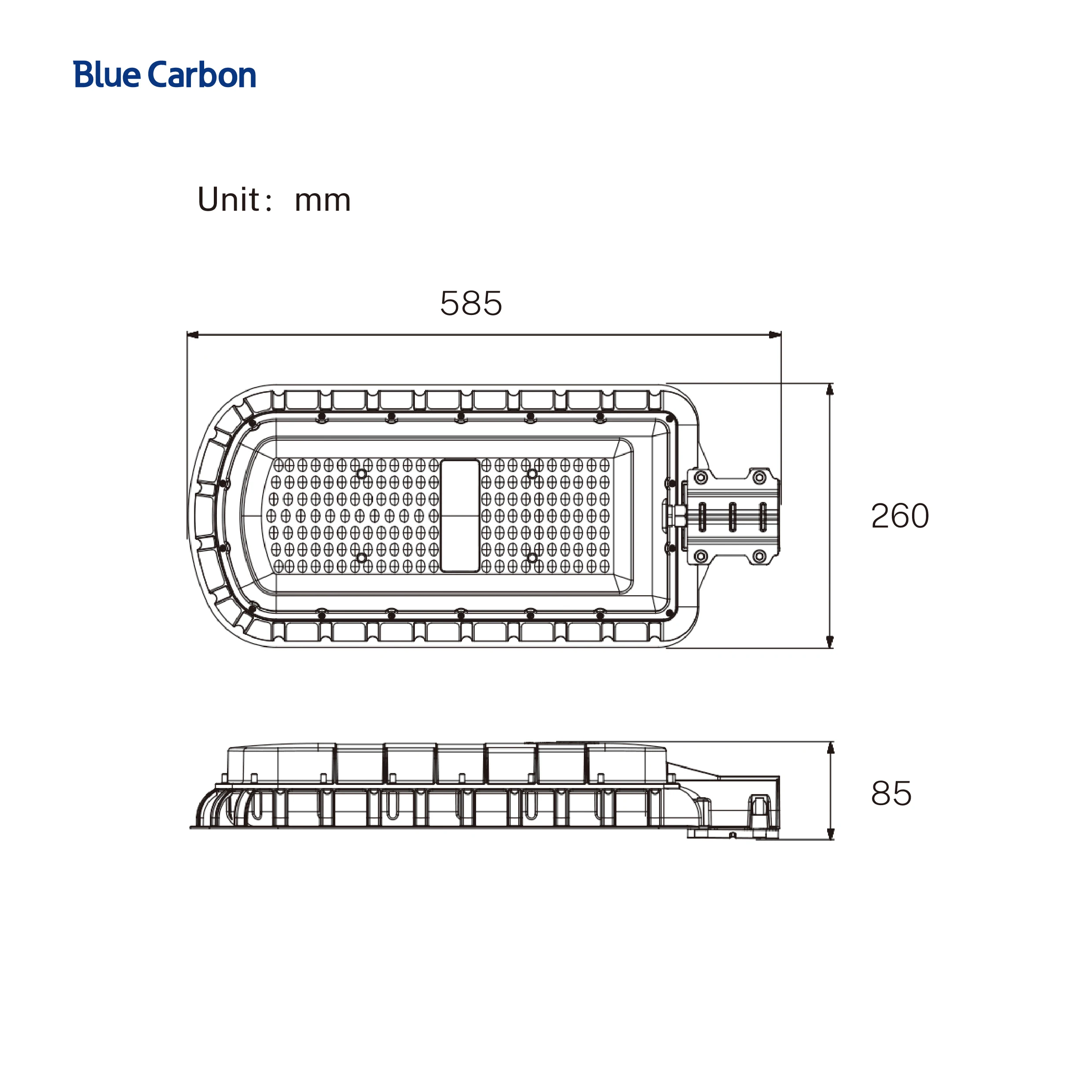 56W Solar Led Street Light System Aluminum Split Solar Panel Led Street Light High Lumens Solar Lamp 10 Years Warranty 36W LED