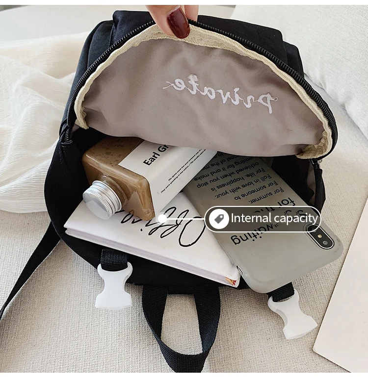 Custom polyester lightweight student backpack travel mini school kids backpack