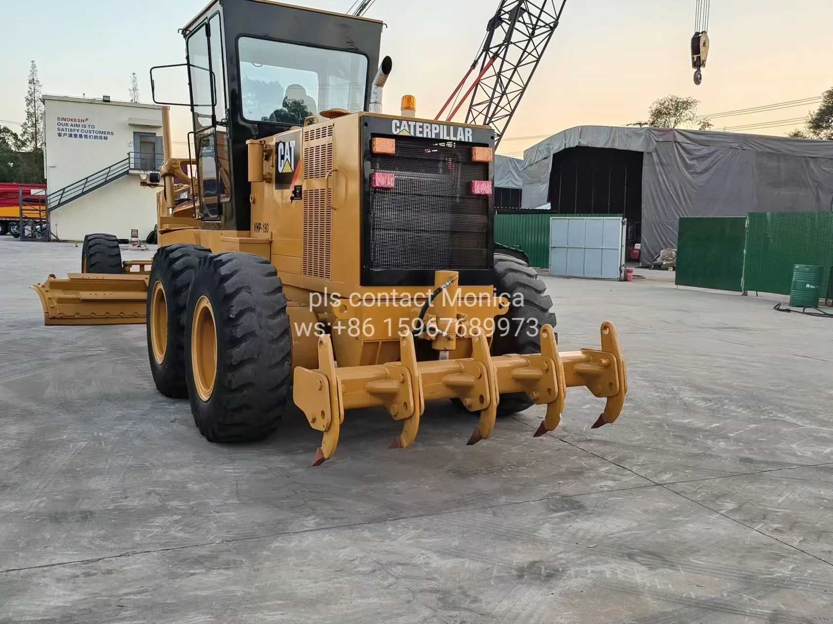 Second Hand Cat 140h 14g 120k 12g 120h Original Caterpillar Machine for Cheap Price Sale in China