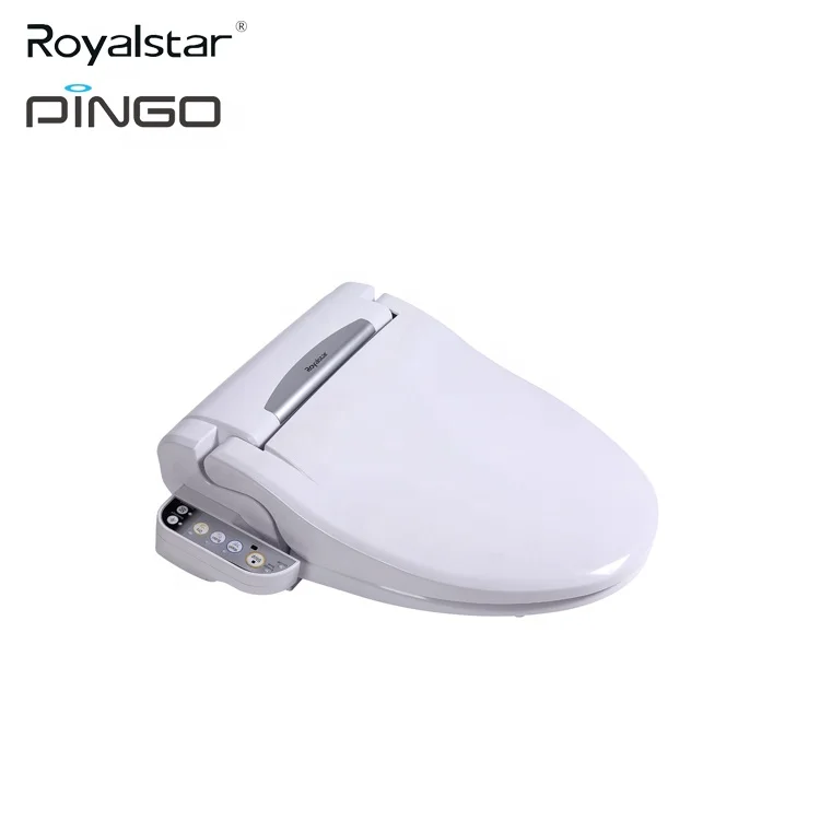  Auto heated electric toilet seat soft closing plastic cover with remote control RSD-3601
