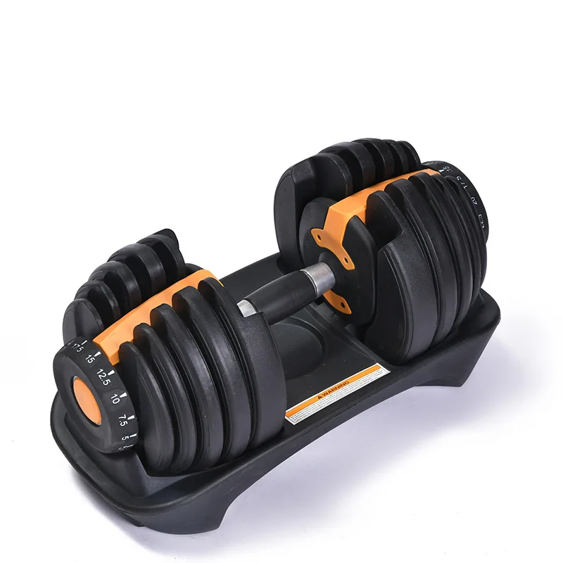
Дропшиппинг Регулируемая гантель набор 52.5LB 90LB гантели тренажерный зал оборудование 552 1090 24 кг 40KG Регулируемая гантель Вес 
