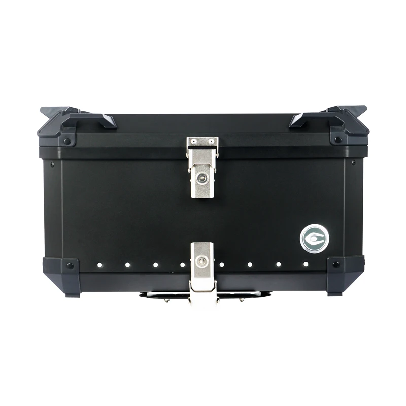 
COOCASE 65L Black Motorcycle Aluminum Rear Tail Boxes Topbox Waterproof Trunk Case Box 