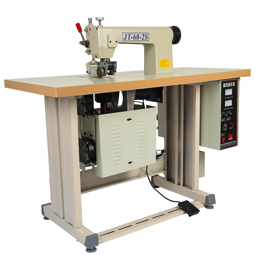 JT-60-2S High Quality Making  Sewing  Textile Products Ultrasonic Sewing Stitching Machine