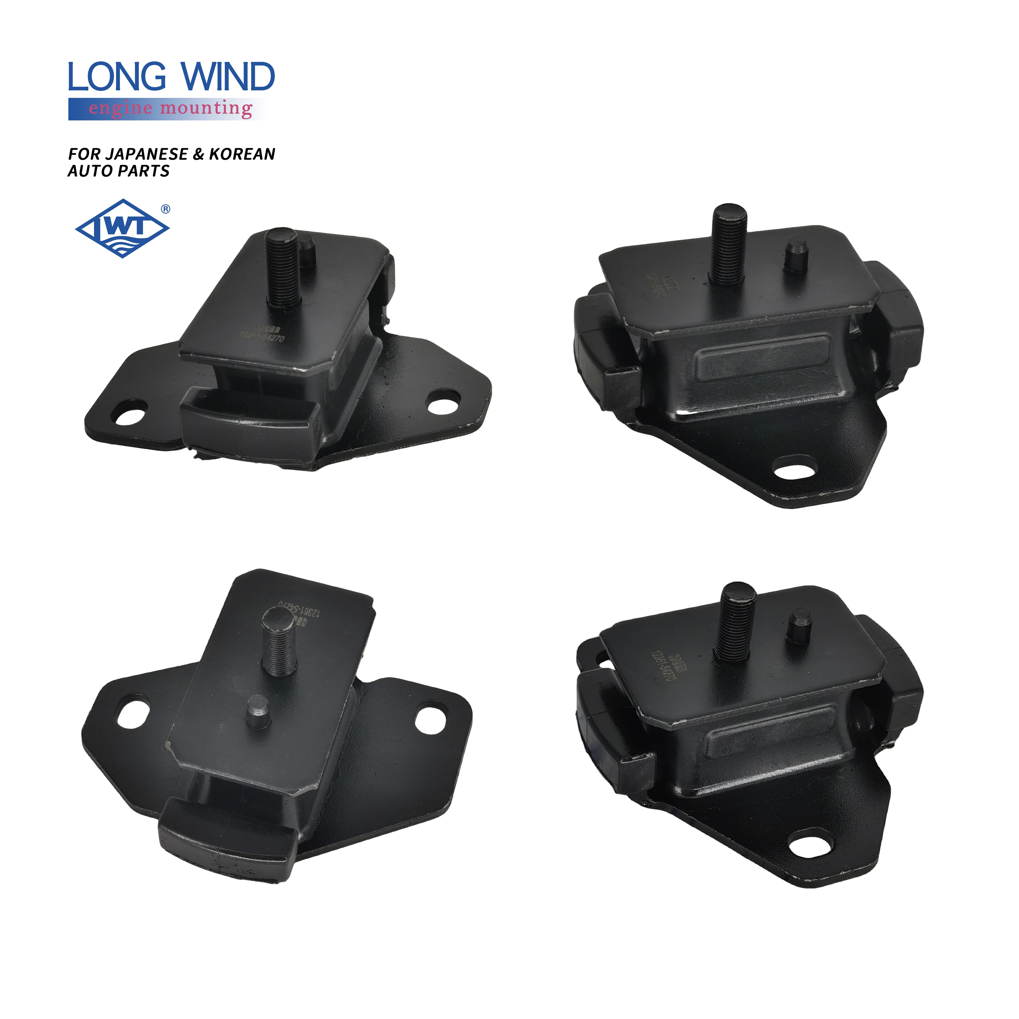 LWT auto rubber engine accessories 12361-54270 engine mounts for toyota 5LE PRADO/09-19:LJ150