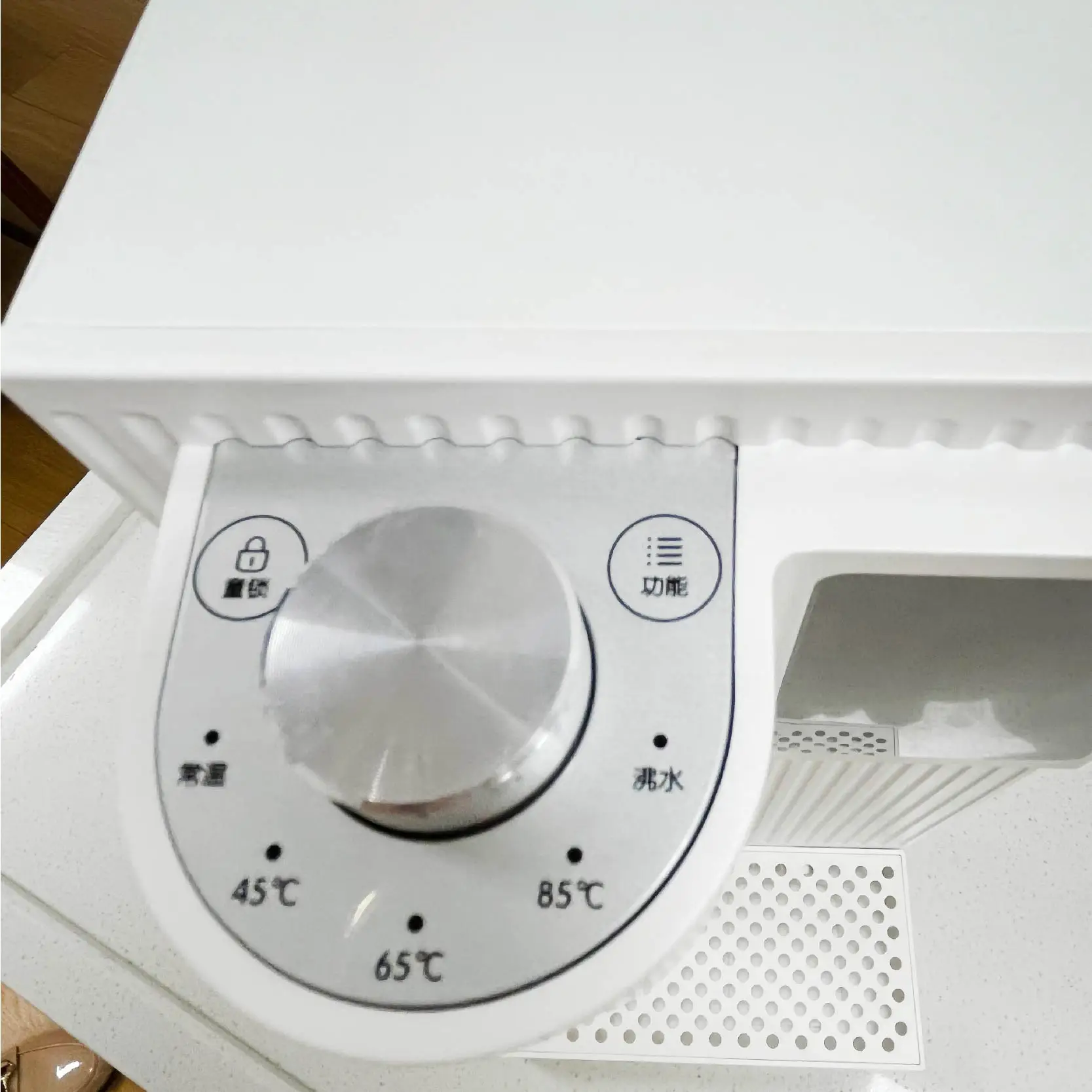 White Portable 0 Installation Desktop Home Apartment Use Easy Replace Filter 4.5L Capacity Heating Revers Osmosis Water Purifier