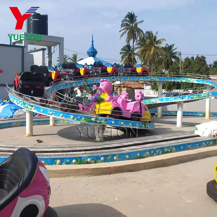 Feedback Kids Track Train Fun Park Equipment Carnival Mechanical Game Children Amusement Rides Manege Fair Attraction For Sale