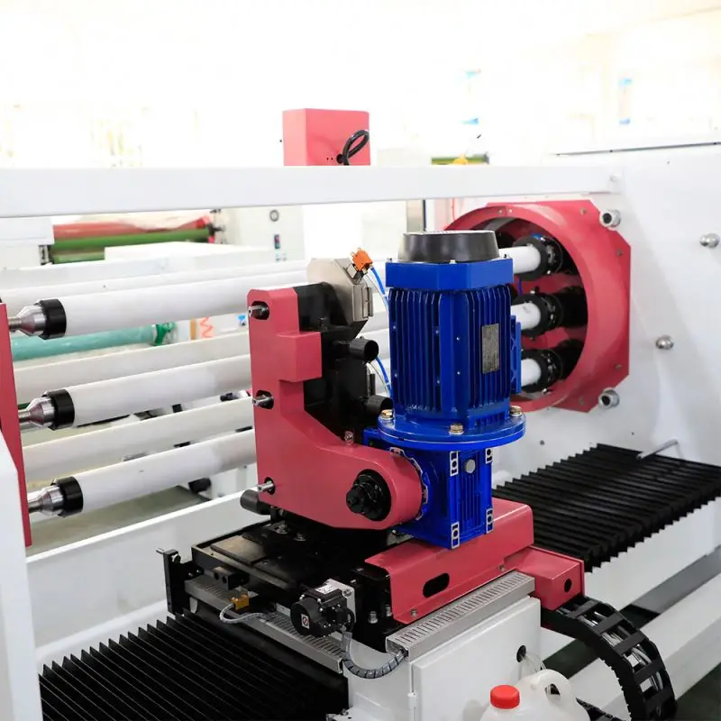 Auto Six Shaft Imported High-grade Double-sided Tape Cutter Machinery PVC Tape Cutting Machine