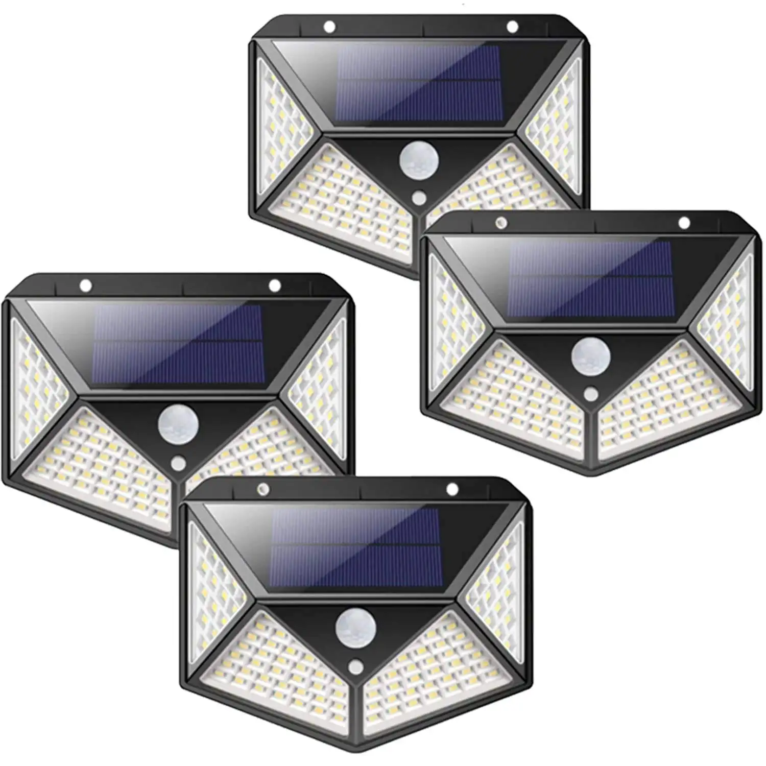 Wholesale custom waterproof solar wall light with motion sensor,222LEDs solar led wall light with sensors