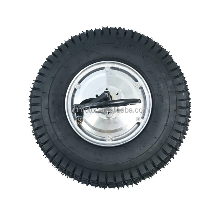6-дюймовый 12*5-6 газонные шины низкоскоростной с высоким крутящим моментом редукторный двигатель для электрической тачки