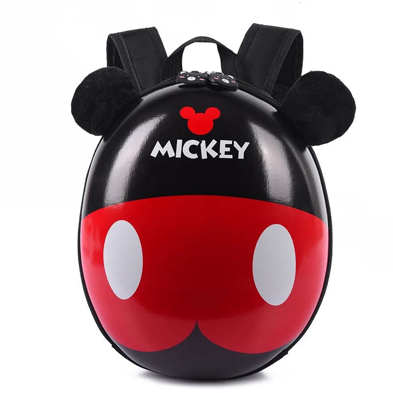 Cartoon Kindergarten Anti-Lost Schoolbag 2-6 Years Old Mickey Ladybug Children Bag Boys and Girls Hard Shell Backpack for Kids