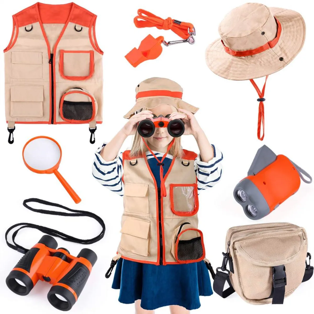 Educational Toys For Kids For Outdoor Games And Exploration Outdoor Adventure Kit Sensory Toy Set