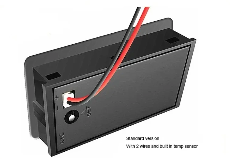 Li-ion Lifepo4 Battery Capacity Indicator 12V 24V 36V 48V 60V 72 Voltmeter Temperature Meter Tester JS-C35