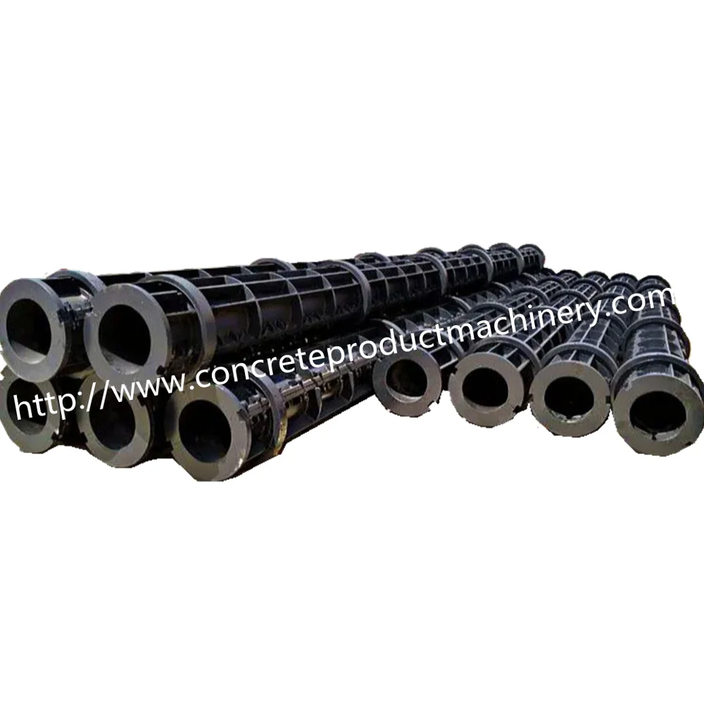 High-quality concrete steel mould for Poles production equipment