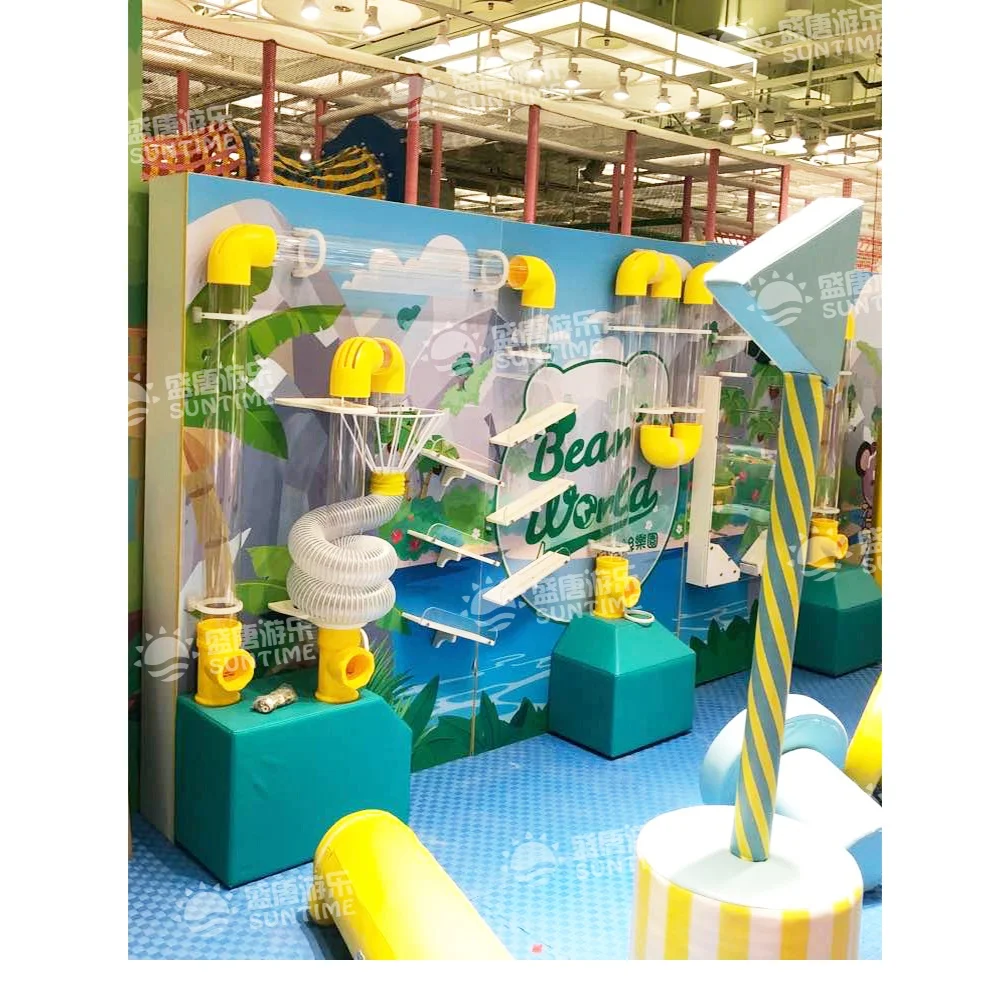 New Designed Factory Price Ball Wall and Water Attractions Indoor Playground for Kids Theme Park Natural Size Customised 900015