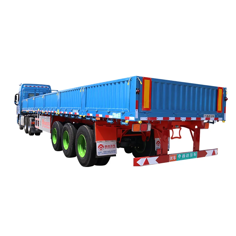 6x4 trailer truck new High strength truck trailer  commercial street truck trailer