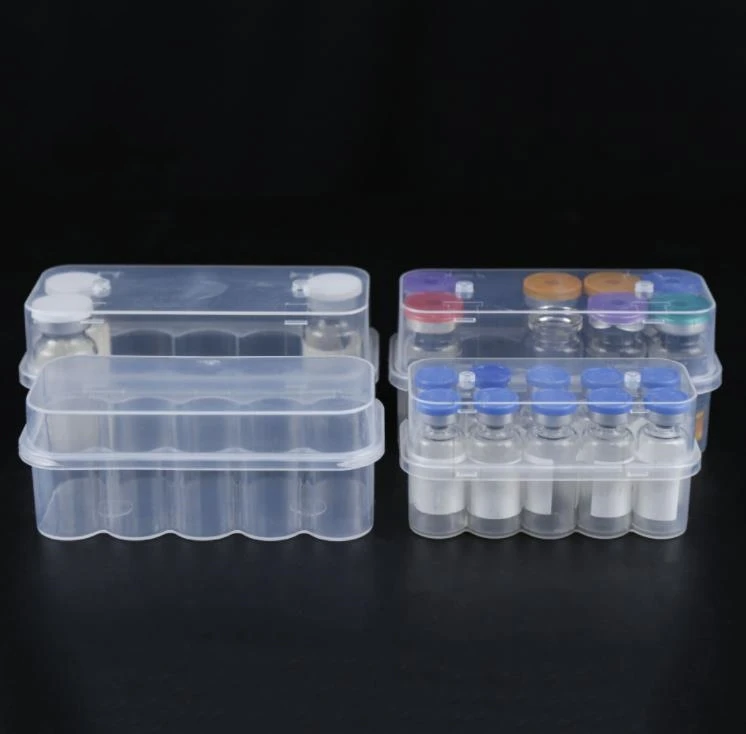 Wholesale Customized 3ml 5ml 7ml 10ml 10cc 20ml vaccine bottle packaging storage box plastic vial box boxes for vials