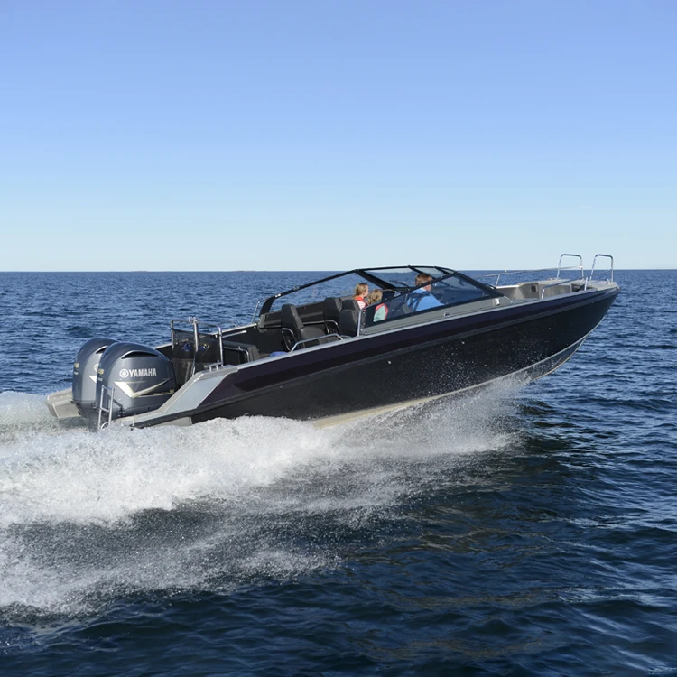 19ft алюминиевая электрическая скоростная лодка для морской вечеринки