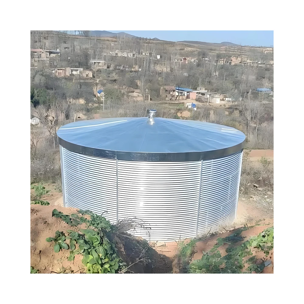 Steel Water Storage Tank Round Reservoir Stock Water /Pond Galvanized Biofloc /Fish farming tank water tank storage