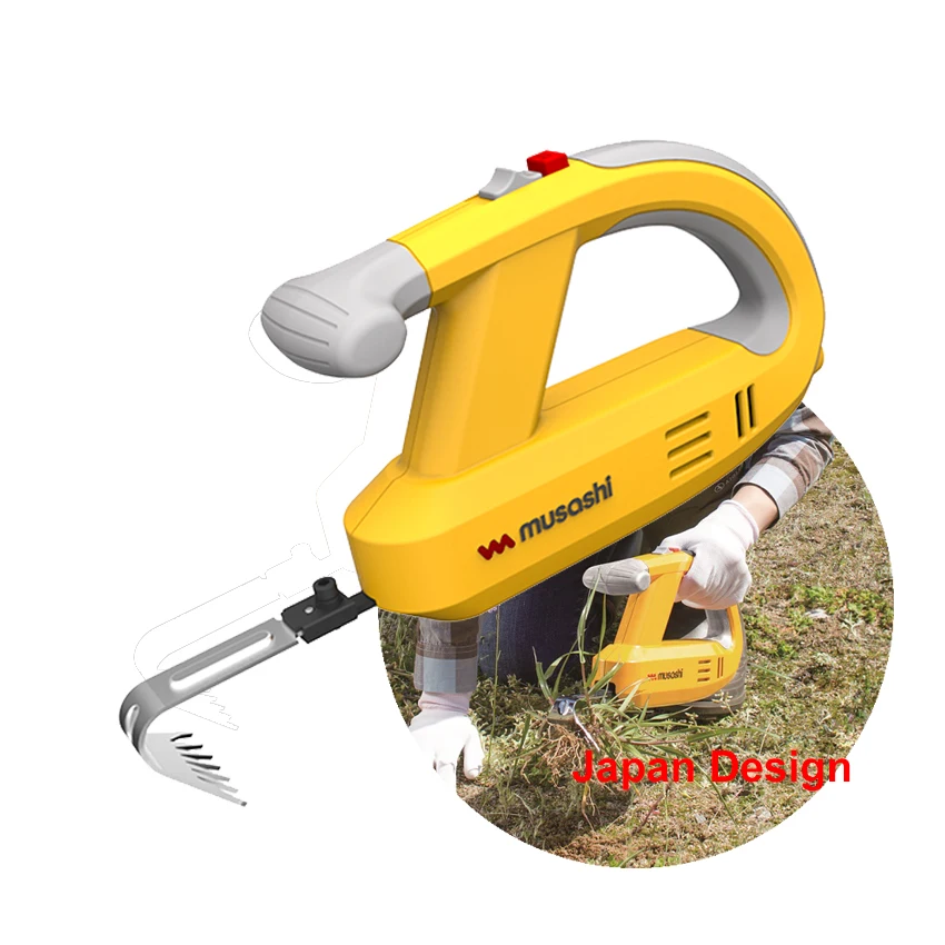 Japanese rechargeable battery manual hand grass weeder machine for home use