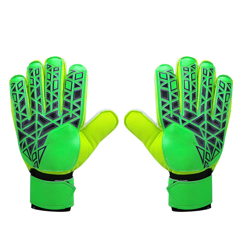 1 pair cheapest customize OEM mens kids knit imported football soccer goalie goalkeeper gloves