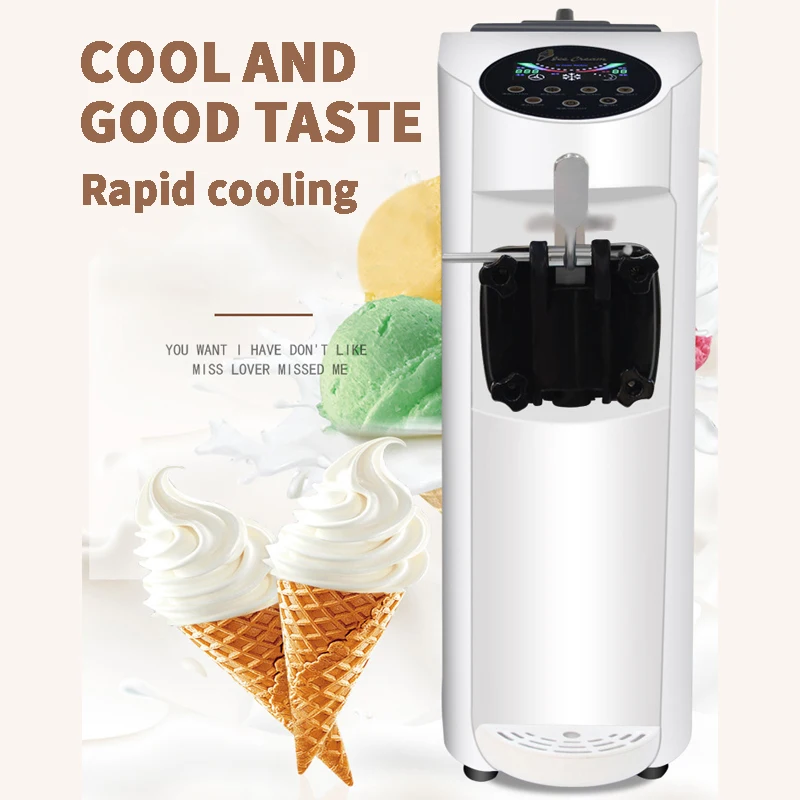 leak proof container for easy clean up Commercial Use Soft Ice Cream Machine
