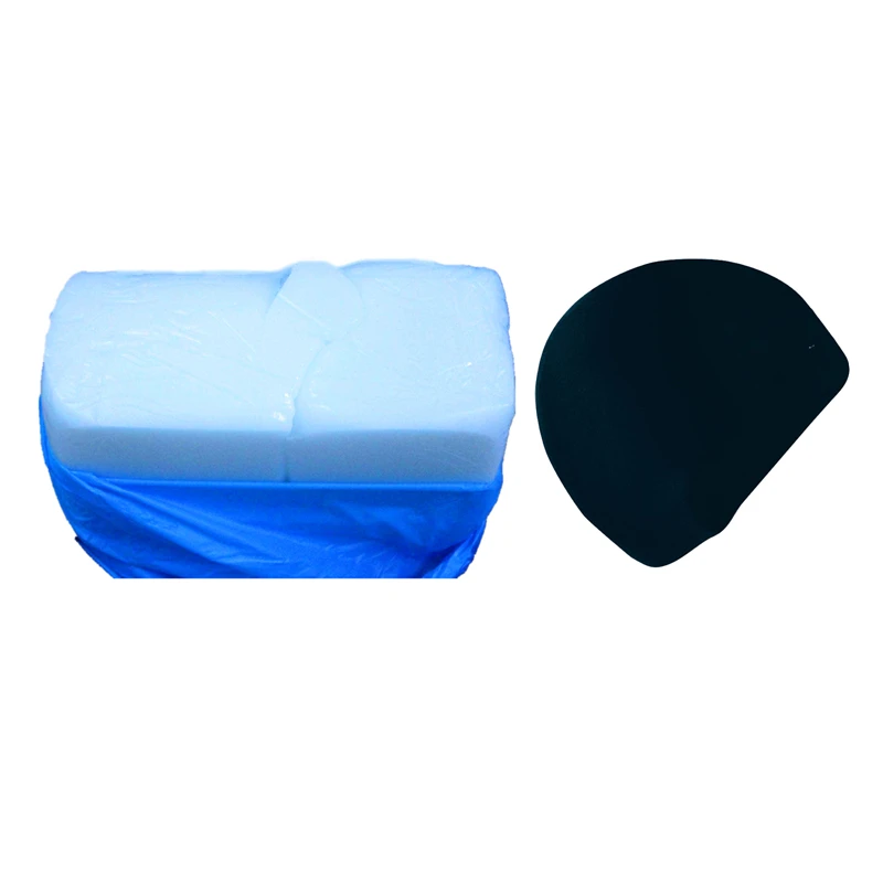 translucent good physical properties solid silicone rubber for swimming products