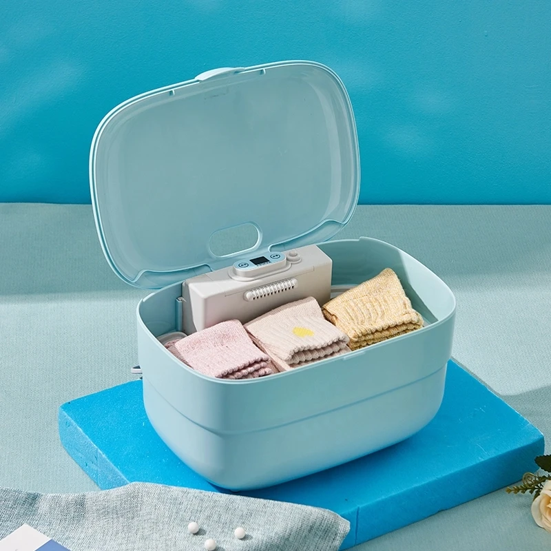 Мини портативные дорожные электрические газовые домашние машины стерилизатор УФ-коробка сушилка Airer поток горячего воздуха для детских сушилок