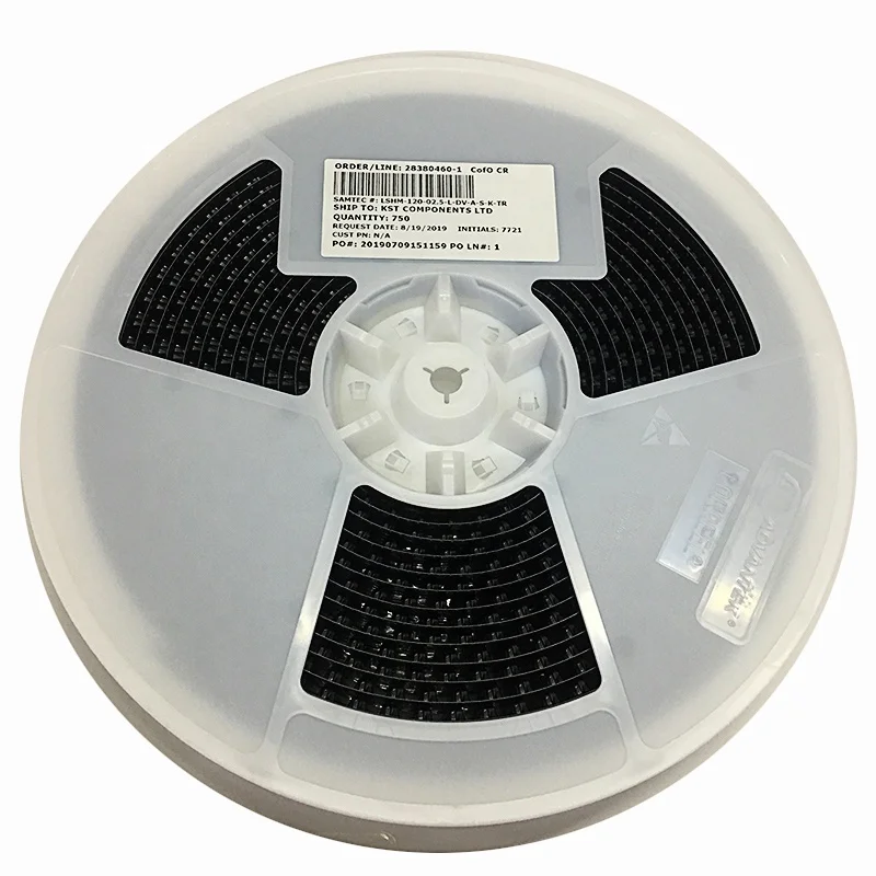 Разъем LSHM-120-02.5-L-DV-A-S-K-TR 40 положения 0 50 мм терминал/Комбинированная