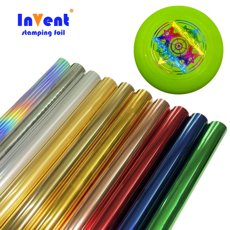 New Arrival Matt silver Crystal Stickers Lamination Hot Stamping Foil 3D digital UV Varnish Stamping Foil Gold foil rolls